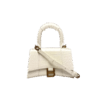 Croc-Embossed Designer Handbag - Image 6