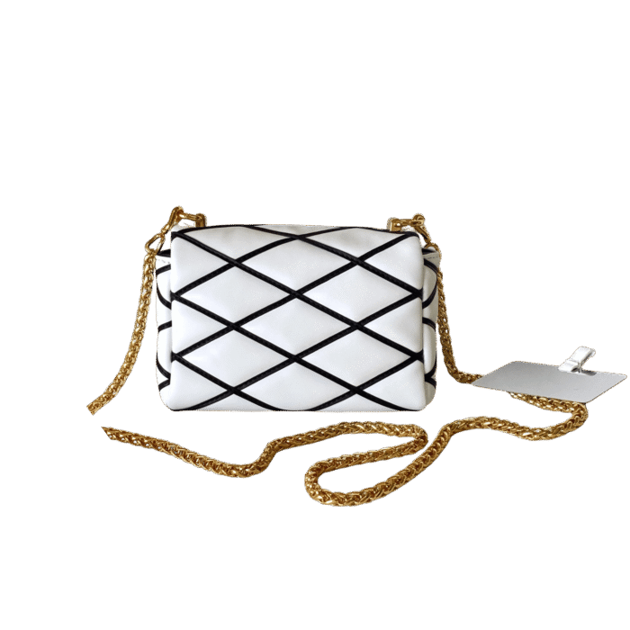 Designer Quilted Shoulder Bag - Image 3