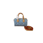LV Speedy Nano Denim Bag | Petite Style with Big Impact