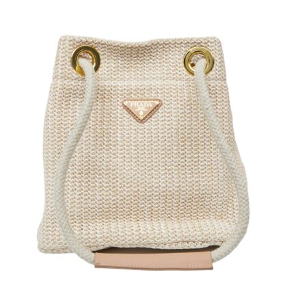 Prada Boho Rope Handle Shoulder Bag