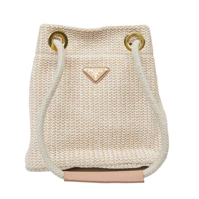 Prada Boho Rope Handle Shoulder Bag