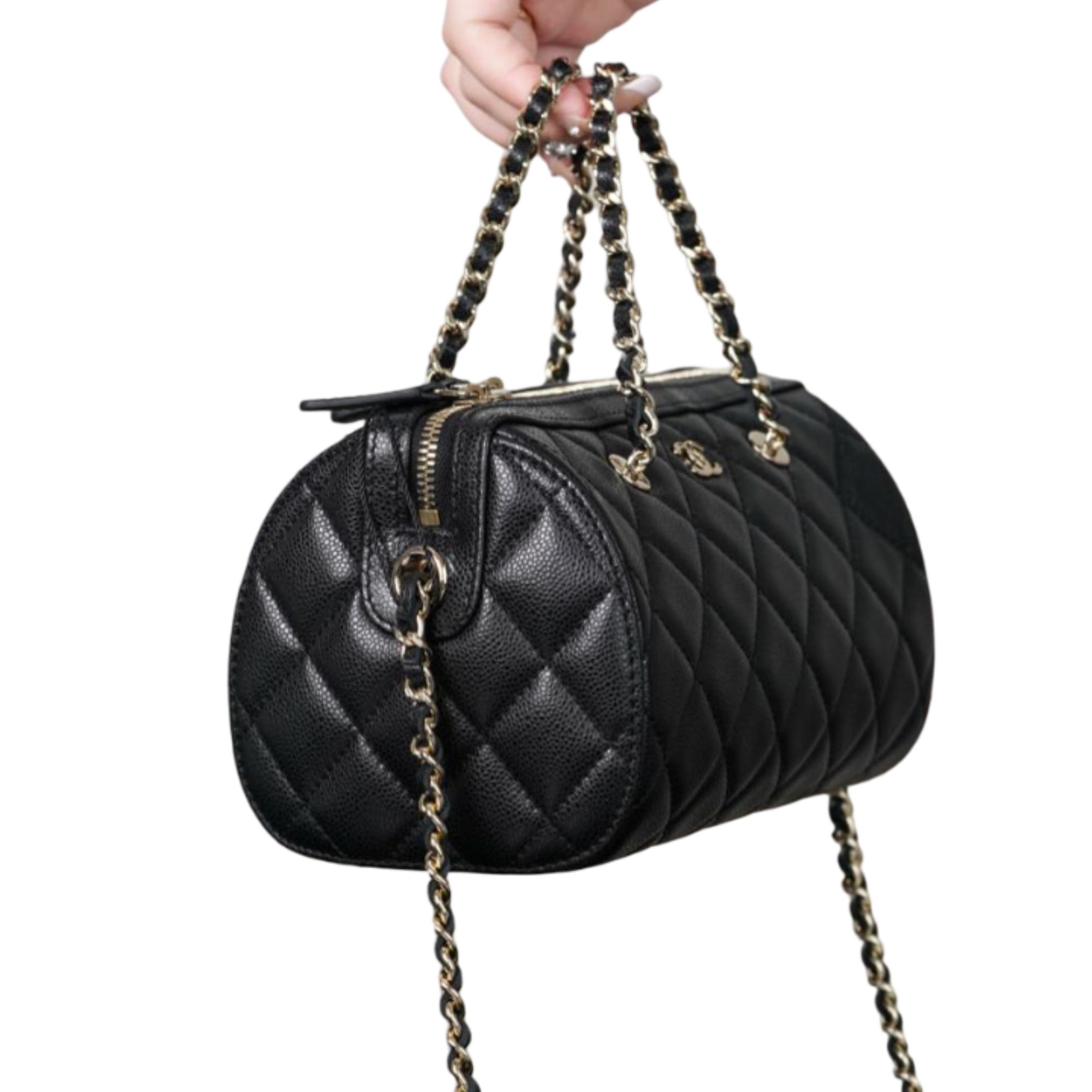 Chanel 25P Mini Bowling Bag Chanel 25P Mini Bowling Bag