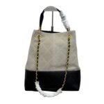 Chanel 25A Quilted Suede Tote | Vintage-Inspired Two-Tone Icon - Women Bags - Image 2