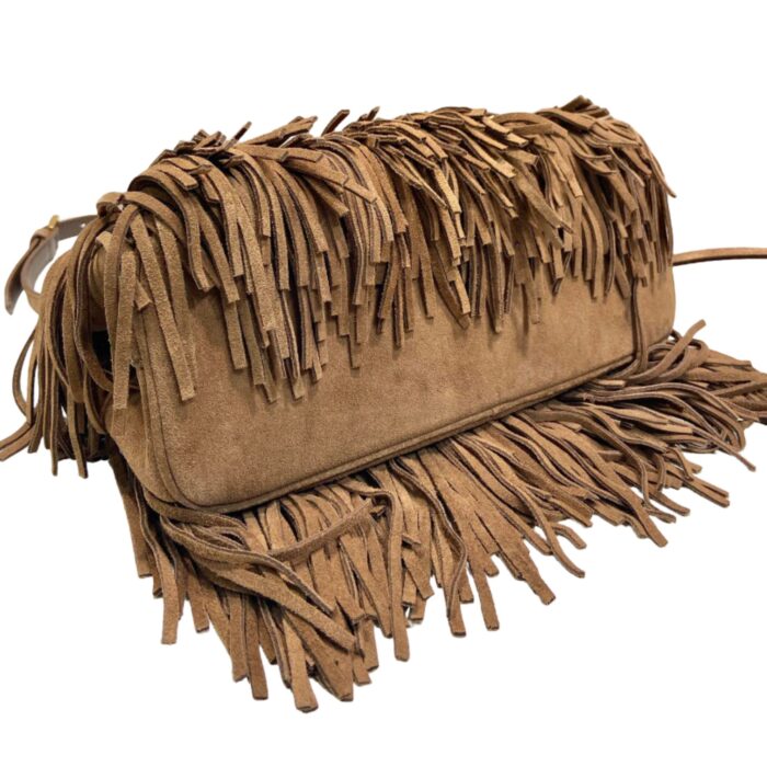 Prada Galleria Suede Tassel Bag | Elegant Revival in Soft Luxury - Image 5