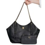 Chanel Small Hobo Tote – Runway Black & Gold Edition (G-Dragon Inspired) - Image 2