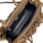 Prada Galleria Suede Tassel Bag | Elegant Revival in Soft Luxury - Image 3
