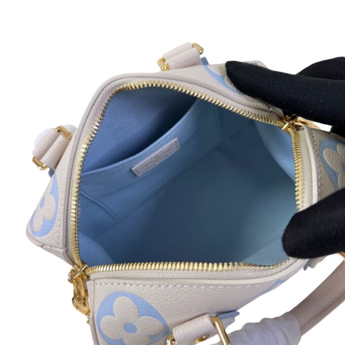 LV Speedy 20 Dégradé – Monogram Empreinte in Gradient Blue - Image 3